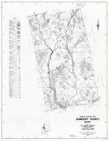 Somerset County - Section 45 - Moscow, Caratunk Plantation, Chase Stream, Bald Mountain, Mayfield, Johnson, Maine State Atlas 1961 to 1964 Highway Maps